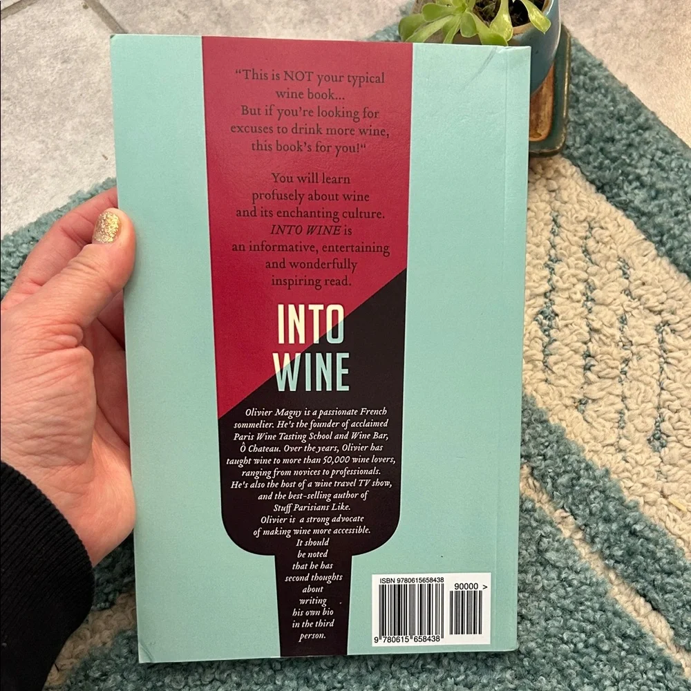Into Wine Book by Olivier Magny